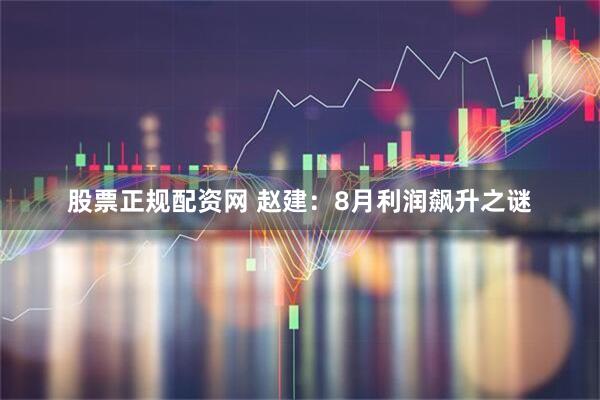 股票正规配资网 赵建：8月利润飙升之谜