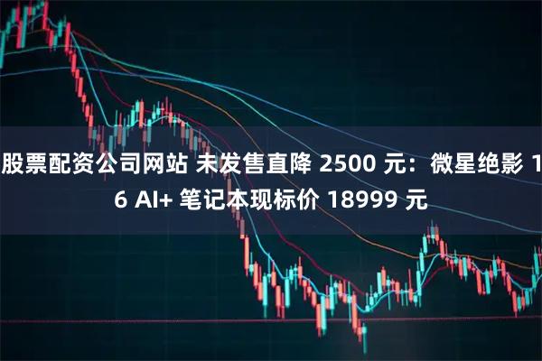 股票配资公司网站 未发售直降 2500 元：微星绝影 16 AI+ 笔记本现标价 18999 元
