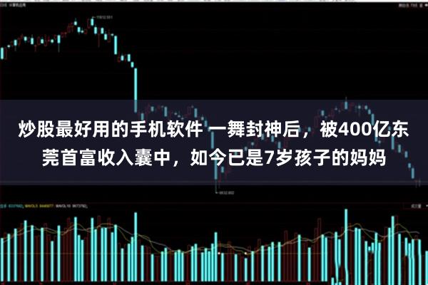 炒股最好用的手机软件 一舞封神后，被400亿东莞首富收入囊中，如今已是7岁孩子的妈妈